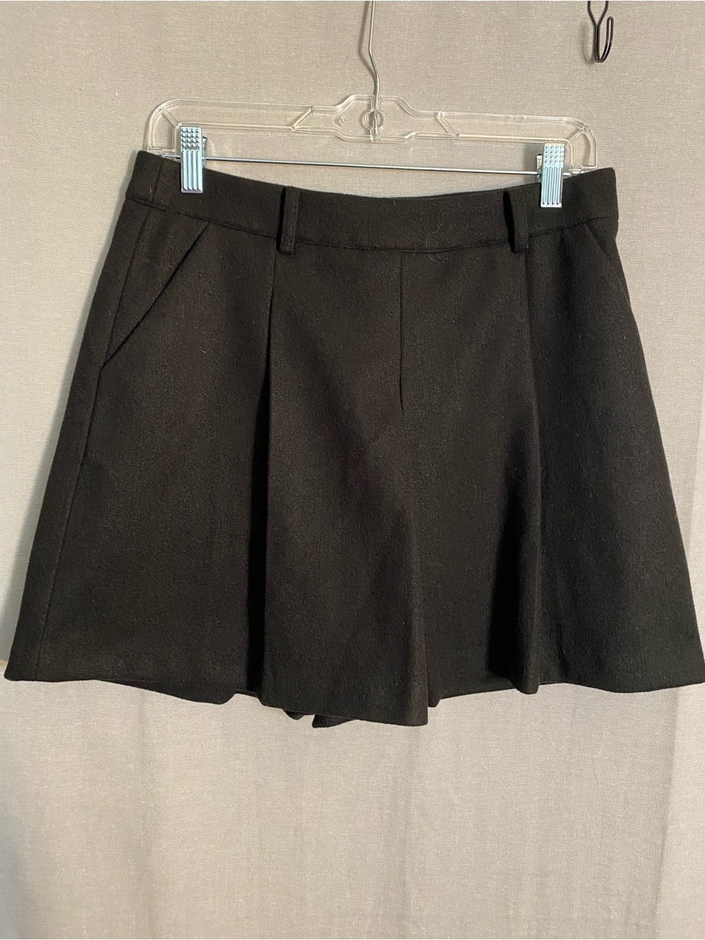 Elodie Black shorts with Clean Waistband